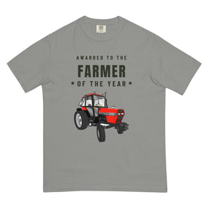 Furrow & Fields T-Shirt Grey / S Farmer of the Year Case 1494 | Unisex Premium T-shirt Quality Farmers Merch