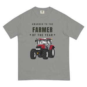 Furrow & Fields T-Shirt Grey / S Farmer of the Year Case IH Maxxum 150 ActiveDrive 8 | Unisex Premium T-shirt Quality Farmers Merch