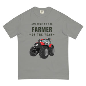 Furrow & Fields T-Shirt Grey / S Farmer of the Year Case IH Optum 300 CVX | Unisex Premium T-shirt Quality Farmers Merch