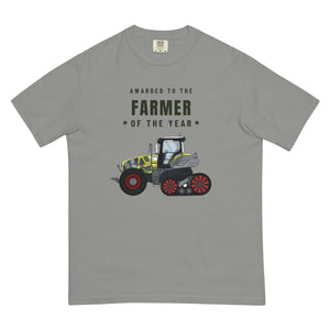 Furrow & Fields T-Shirt Grey / S Farmer of the Year Claas Axion 900 | Unisex Premium T-shirt Quality Farmers Merch