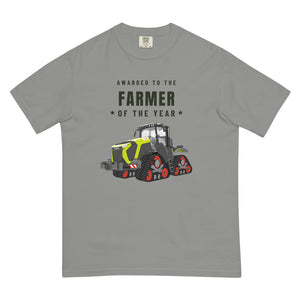 Furrow & Fields T-Shirt Grey / S Farmer of the Year Claas Terion 12.650 Terra Trac | Unisex Premium T-shirt Quality Farmers Merch