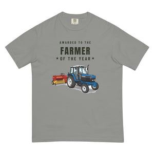 Furrow & Fields T-Shirt Grey / S Farmer of the Year Ford 6640 SLE | Unisex Premium T-shirt Quality Farmers Merch