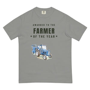 Furrow & Fields T-Shirt Grey / S Farmer of the Year Ford 7600 Watercolour | Unisex Premium T-shirt Quality Farmers Merch
