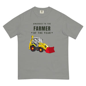 Furrow & Fields T-Shirt Grey / S Farmer of the Year JCB 3CX 70th Anniversary Edition | Unisex Premium T-shirt Quality Farmers Merch