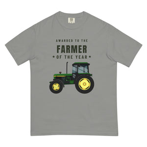 Furrow & Fields T-Shirt Grey / S Farmer of the Year John Deere 3050 4WD | Unisex Premium T-shirt Quality Farmers Merch