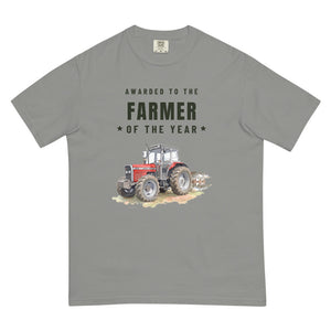Furrow & Fields T-Shirt Grey / S Farmer of the Year Massey Ferguson 375 Watercolour | Unisex Premium T-shirt Quality Farmers Merch
