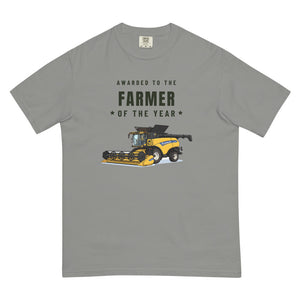 Furrow & Fields T-Shirt Grey / S Farmer of the Year New Holland CR 9.90 | Unisex Premium T-shirt Quality Farmers Merch