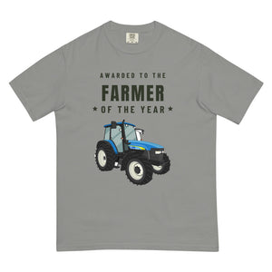 Furrow & Fields T-Shirt Grey / S Farmer of the Year New Holland TM 140 | Unisex Premium T-shirt Quality Farmers Merch