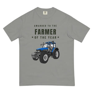 Furrow & Fields T-Shirt Grey / S Farmer of the Year New Holland TM 150 Super Steer | Unisex Premium T-shirt Quality Farmers Merch