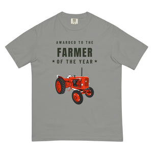 Furrow & Fields T-Shirt Grey / S Farmer of the Year Nuffield 4/60 | Unisex Premium T-shirt Quality Farmers Merch