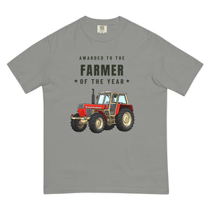 Furrow & Fields T-Shirt Grey / S Farmer of the Year Zetor 12045 | Unisex Premium T-shirt Quality Farmers Merch
