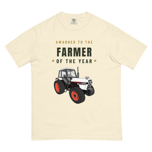 Furrow & Fields T-Shirt Ivory / S Farmer of the Year 1985 Case 1594 Hydra-Shift | Unisex Premium T-shirt Quality Farmers Merch