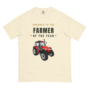 Furrow & Fields T-Shirt Ivory / S Farmer of the Year Case 4230 | Unisex Premium T-shirt Quality Farmers Merch