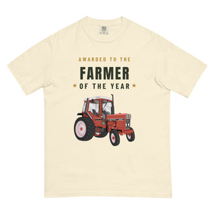 Furrow & Fields T-Shirt Ivory / S Farmer of the Year Case 685 XL | Unisex Premium T-shirt Quality Farmers Merch