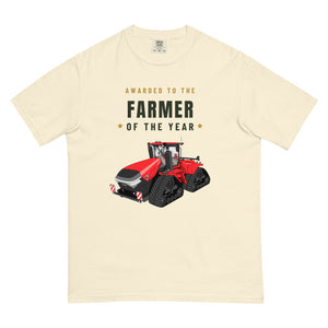 Furrow & Fields T-Shirt Ivory / S Farmer of the Year Case IH Quadtrac 715 | Unisex Premium T-shirt Quality Farmers Merch