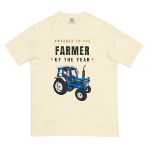 Furrow & Fields T-Shirt Ivory / S Farmer of the Year Ford 6410 2WD | Unisex Premium T-shirt Quality Farmers Merch
