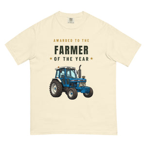 Furrow & Fields T-Shirt Ivory / S Farmer of the Year Ford 6810 2WD | Unisex Premium T-shirt Quality Farmers Merch