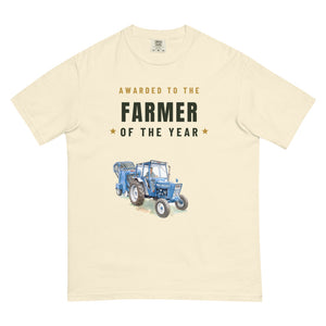 Furrow & Fields T-Shirt Ivory / S Farmer of the Year Ford 7600 Watercolour | Unisex Premium T-shirt Quality Farmers Merch