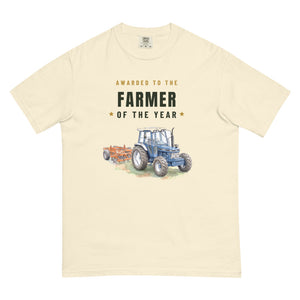 Furrow & Fields T-Shirt Ivory / S Farmer of the Year Ford 7810 Generation III Watercolour | Unisex Premium T-shirt Quality Farmers Merch