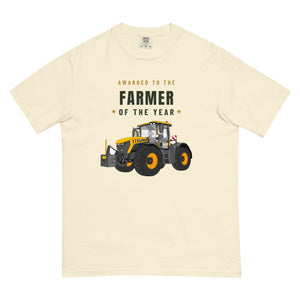 Furrow & Fields T-Shirt Ivory / S Farmer of the Year JCB Fastrac 4220 Icon | Unisex Premium T-shirt Quality Farmers Merch