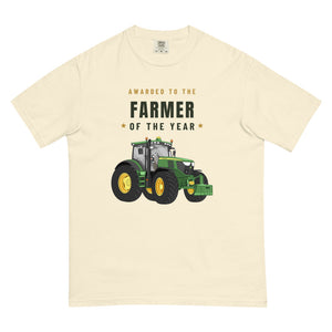 Furrow & Fields T-Shirt Ivory / S Farmer of the Year John Deere 6125 R | Unisex Premium T-shirt Quality Farmers Merch