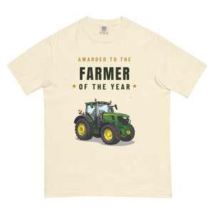 Furrow & Fields T-Shirt Ivory / S Farmer of the Year John Deere 6R 250 | Unisex Premium T-shirt Quality Farmers Merch