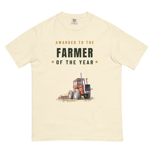 Furrow & Fields T-Shirt Ivory / S Farmer of the Year Massey Ferguson 1200 Watercolour | Unisex Premium T-shirt Quality Farmers Merch