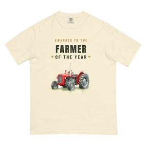 Furrow & Fields T-Shirt Ivory / S Farmer of the Year Massey Ferguson 35X Watercolour | Unisex Premium T-shirt Quality Farmers Merch