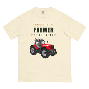 Furrow & Fields T-Shirt Ivory / S Farmer of the Year Massey Ferguson 6480 | Unisex Premium T-shirt Quality Farmers Merch