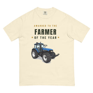 Furrow & Fields T-Shirt Ivory / S Farmer of the Year New Holland TM 135 | Unisex Premium T-shirt Quality Farmers Merch