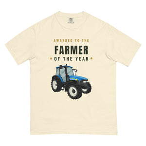 Furrow & Fields T-Shirt Ivory / S Farmer of the Year New Holland TM 140 | Unisex Premium T-shirt Quality Farmers Merch