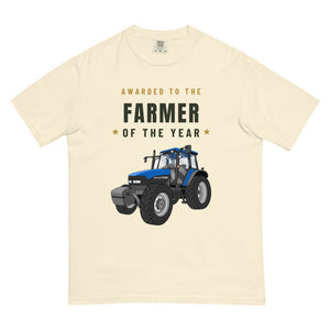 Furrow & Fields T-Shirt Ivory / S Farmer of the Year New Holland TM 150 Super Steer | Unisex Premium T-shirt Quality Farmers Merch