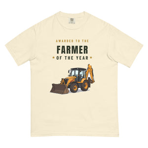Furrow & Fields T-Shirt Ivory / S Farmer of the Year Terex 860 Elite | Unisex Premium T-shirt Quality Farmers Merch