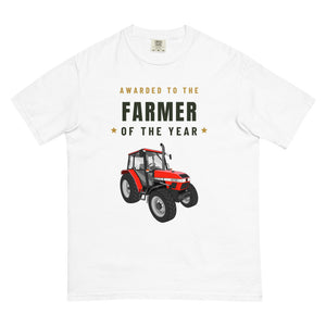 Furrow & Fields T-Shirt White / S Farmer of the Year Case 4230 | Unisex Premium T-shirt Quality Farmers Merch