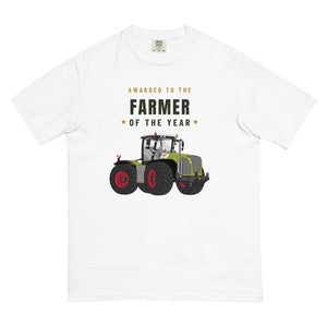Furrow & Fields T-Shirt White / S Farmer of the Year Claas Xerion 5000 Tractor VC | Unisex Premium T-shirt Quality Farmers Merch