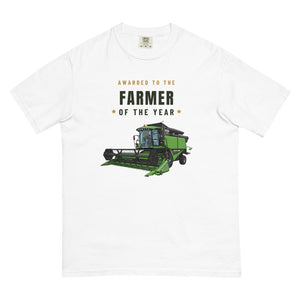 Furrow & Fields T-Shirt White / S Farmer of the Year Deutz-Fahr 6060 HTS Combine | Unisex Premium T-shirt Quality Farmers Merch