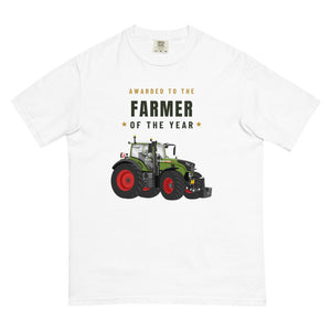 Furrow & Fields T-Shirt White / S Farmer of the Year Fendt 728 Vario | Unisex Premium T-shirt Quality Farmers Merch