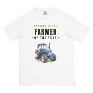 Furrow & Fields T-Shirt White / S Farmer of the Year Ford 5610 Force II Watercolour | Unisex Premium T-shirt Quality Farmers Merch