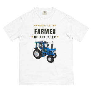 Furrow & Fields T-Shirt White / S Farmer of the Year Ford 6410 2WD | Unisex Premium T-shirt Quality Farmers Merch