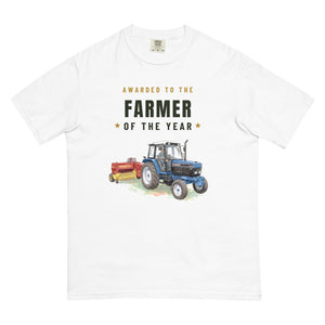 Furrow & Fields T-Shirt White / S Farmer of the Year Ford 6640 SLE Watercolour | Unisex Premium T-shirt Quality Farmers Merch