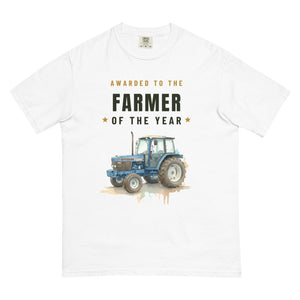 Furrow & Fields T-Shirt White / S Farmer of the Year Ford 6640 Watercolour | Unisex Premium T-shirt Quality Farmers Merch