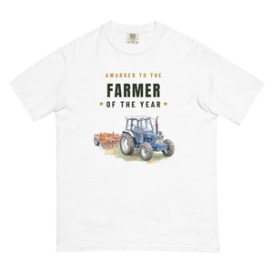 Furrow & Fields T-Shirt White / S Farmer of the Year Ford 7810 Generation III Watercolour | Unisex Premium T-shirt Quality Farmers Merch