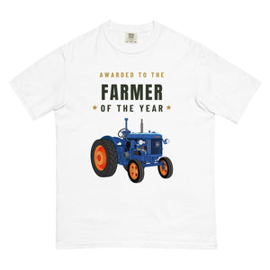 Furrow & Fields T-Shirt White / S Farmer of the Year Fordson E27N L4 | Unisex Premium T-shirt Quality Farmers Merch