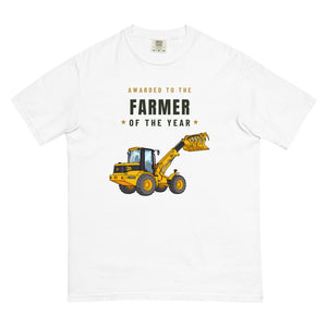 Furrow & Fields T-Shirt White / S Farmer of the Year JCB TM 270 | Unisex Premium T-shirt Quality Farmers Merch