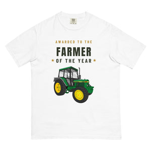 Furrow & Fields T-Shirt White / S Farmer of the Year John Deere 2130 | Unisex Premium T-shirt Quality Farmers Merch
