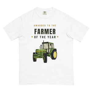Furrow & Fields T-Shirt White / S Farmer of the Year John Deere 3130 | Unisex Premium T-shirt Quality Farmers Merch