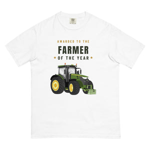 Furrow & Fields T-Shirt White / S Farmer of the Year John Deere 7310 R | Unisex Premium T-shirt Quality Farmers Merch
