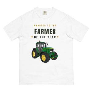 Furrow & Fields T-Shirt White / S Farmer of the Year John Deere 7710 | Unisex Premium T-shirt Quality Farmers Merch