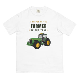 Furrow & Fields T-Shirt White / S Farmer of the Year John Deere 8200 | Unisex Premium T-shirt Quality Farmers Merch