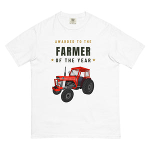 Furrow & Fields T-Shirt White / S Farmer of the Year Massey Ferguson 168 | Unisex Premium T-shirt Quality Farmers Merch